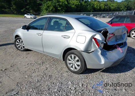 2016 Toyota Corolla Le z USA, uszkodzony, nr VIN 5YFBURHE3GP459380